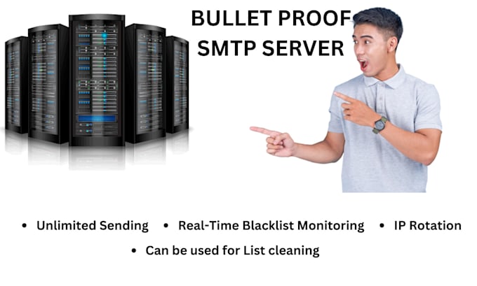 Bestseller - setup bulk email marketing or smtp server with IP rotation