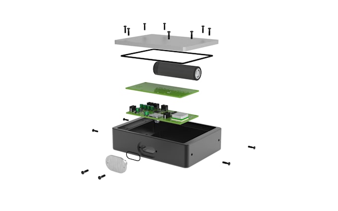 Gig Preview - Do pcb case, enclosure design for 3d printing, or cnc