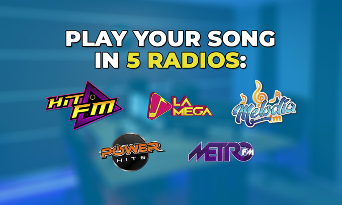 Gig Preview - Promote and play your song in 5 leading radios