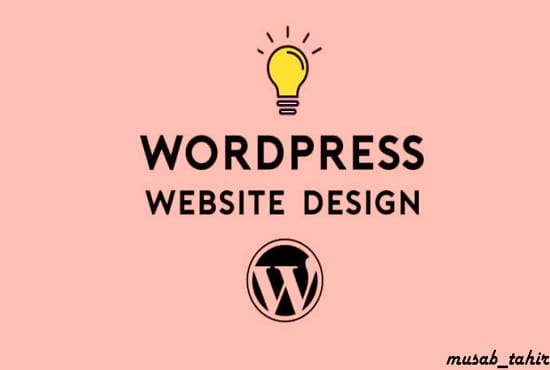 Gig Preview - Design and build a wordpress website