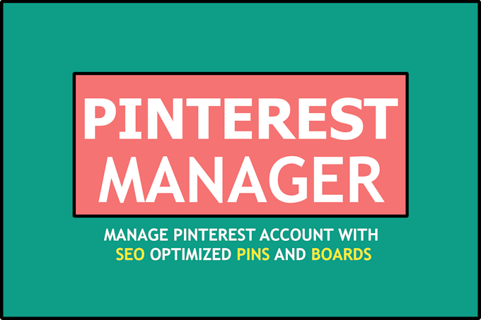 Gig Preview - Manage pinterest account with SEO optimized pins and boards