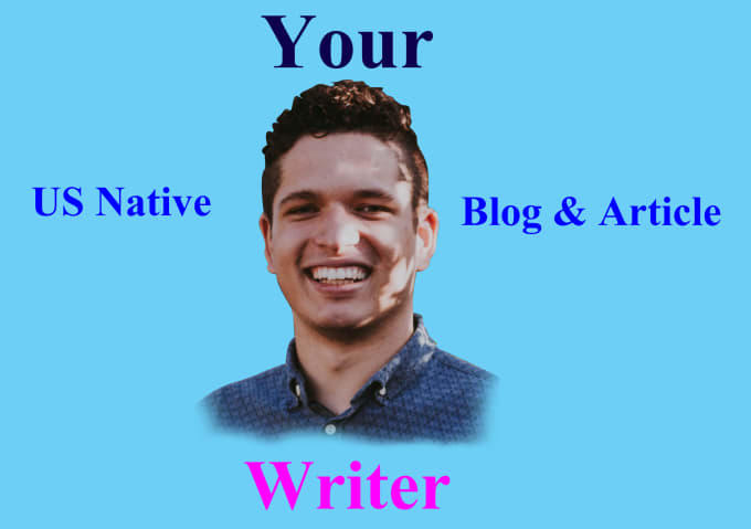 Gig Preview - Be your US native article and blog content creator