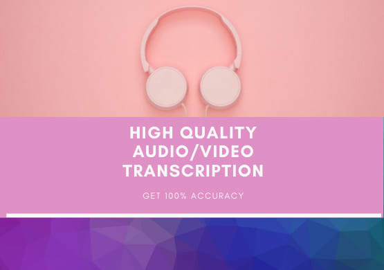 Gig Preview - Accurately transcribe your digital recording within 24 hours