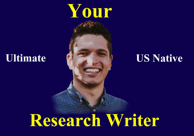 Gig Preview - Be your US native research writer