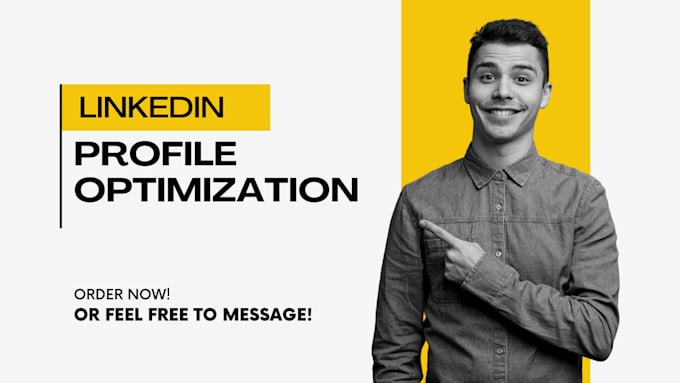 Gig Preview - Create, revamp, edit, optimize your linkedin profile