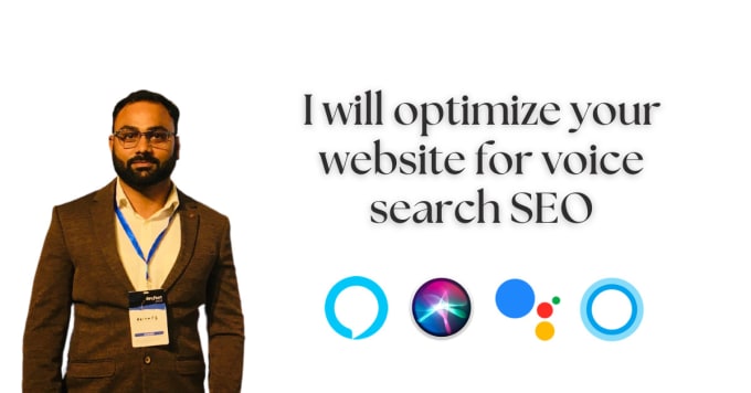 Gig Preview - Optimize your website for voice search SEO