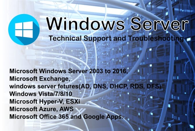 Gig Preview - Provide windows server and rmm platform support