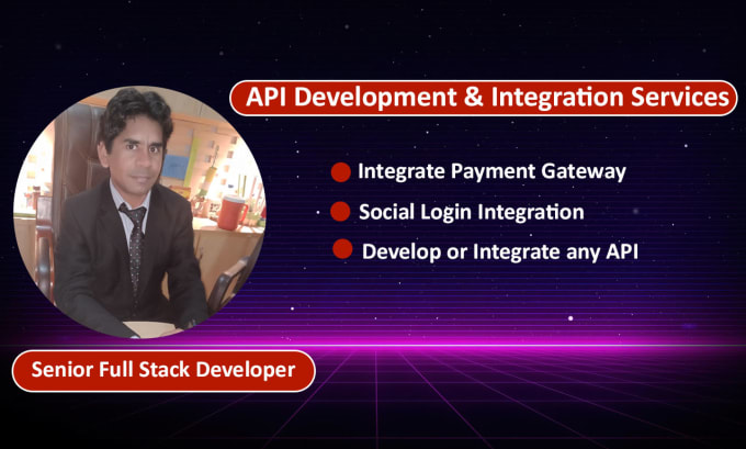 Gig Preview - Integrate payment gateway, do any api integration in website