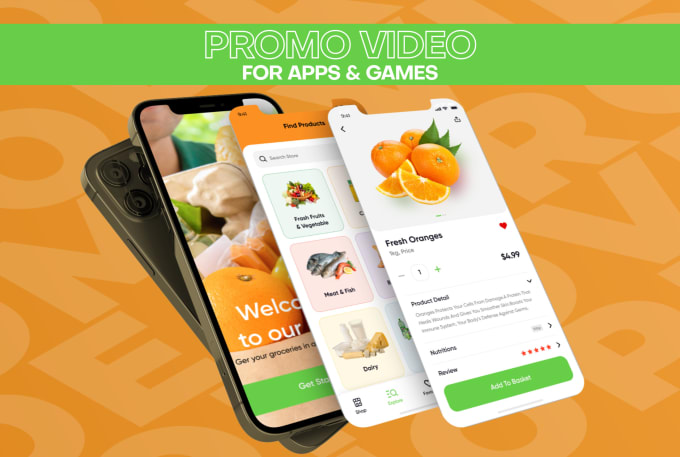 Gig Preview - Create mobile promo video for app and game