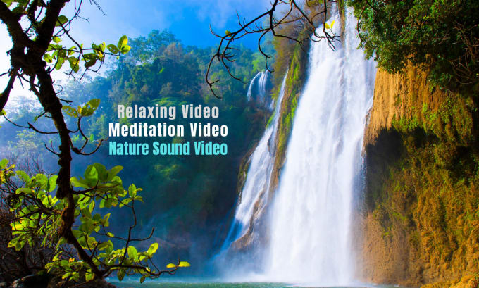 Gig Preview - Create meditation relaxation video for you