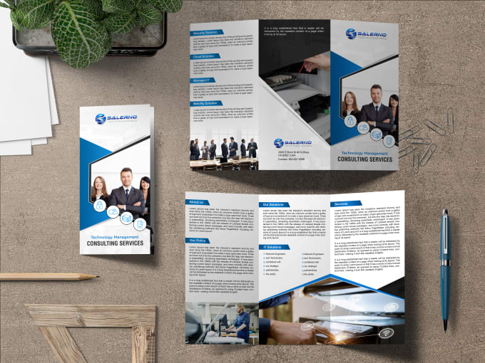 Gig Preview - Do flyer design, bifold, trifold, brochure design