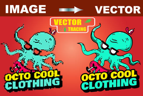 Gig Preview - Vector tracing convert logo to vector or redraw anything