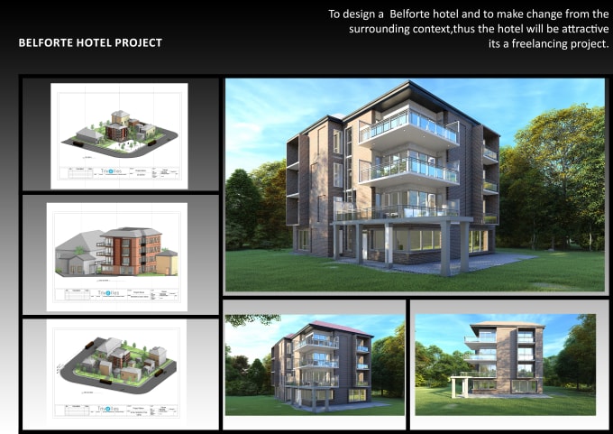 Gig Preview - Design your building in revit and autocad