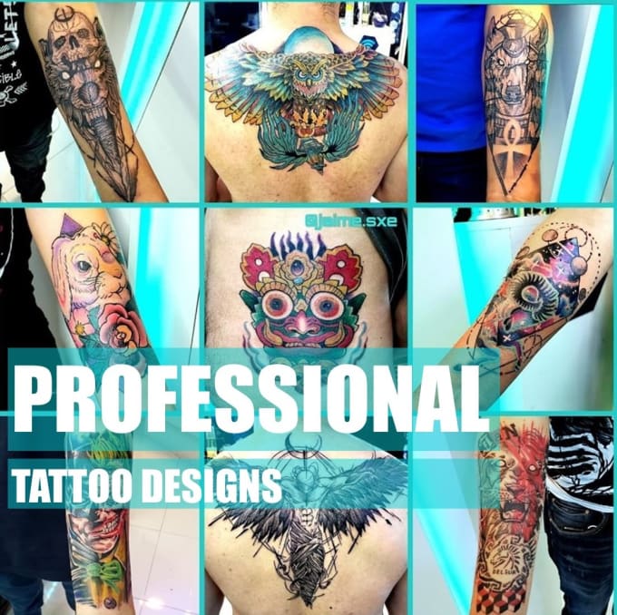 Gig Preview - Create a professional tattoo design