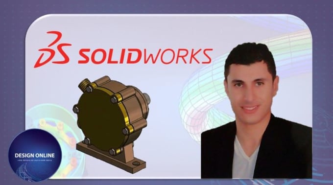 Gig Preview - Teach you how to design by solidworks