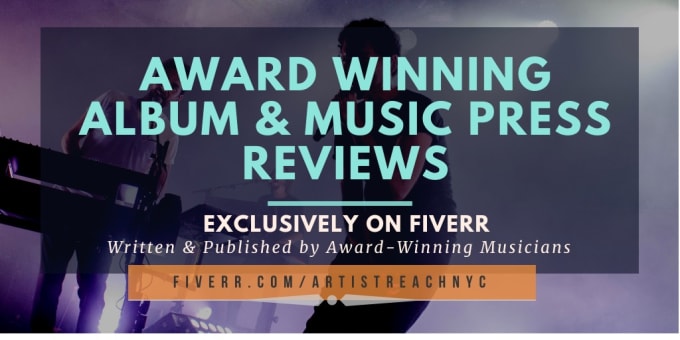 Bestseller - write and feature a music review on a mainstream blog