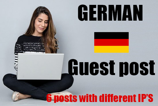 Gig Preview - Guestpost on german blogs with good rank