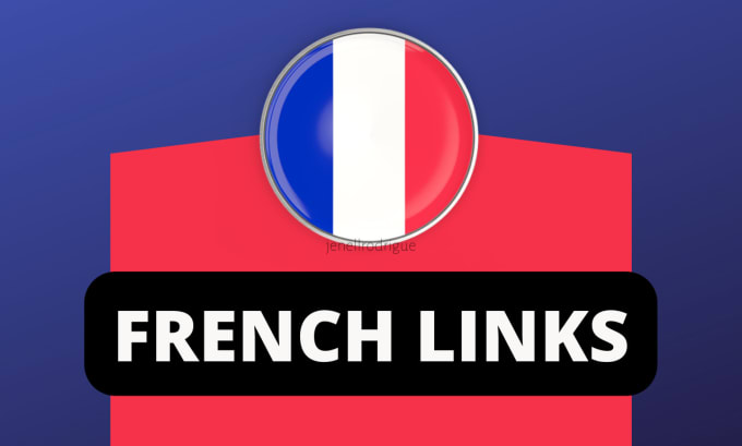 Gig Preview - Do 15 high da, dr, france backlinks for SEO