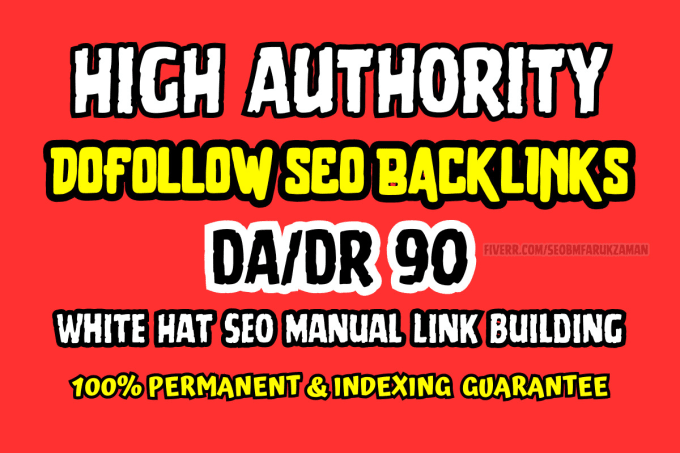 Gig Preview - Build high quality dofollow seo backlinks