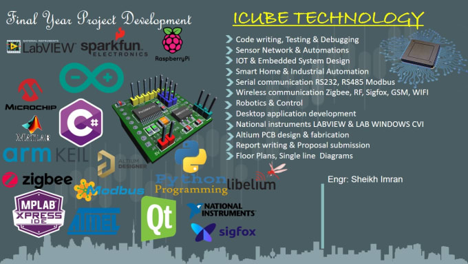 Gig Preview - Develop hardware and firmware for your new product