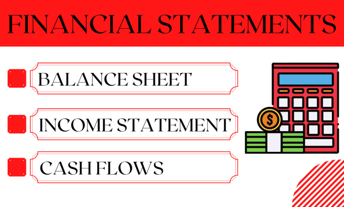 Gig Preview - Prepare balance sheet, profit and loss and cash flows