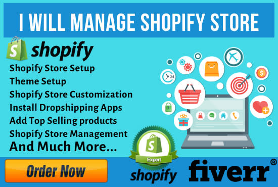 Bestseller - create shopify dropshipping store with best selling products