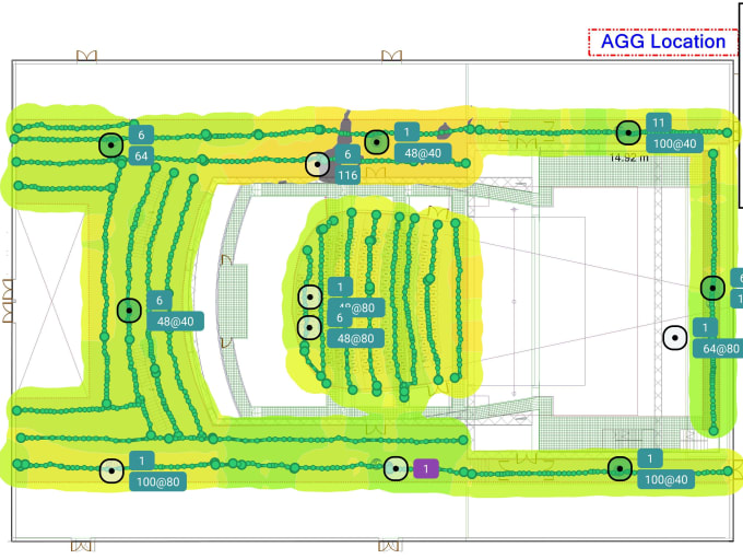 Gig Preview - Plan, design wifi and heatmap using ekahau pro or ibwave