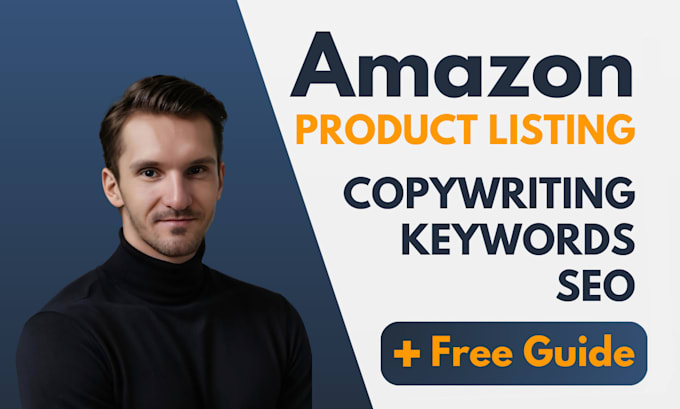 Gig Preview - Write and optimise your amazon product listing