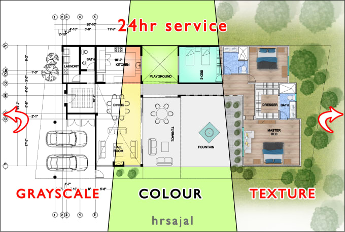 Gig Preview - Design  your architectural 2d floor plan