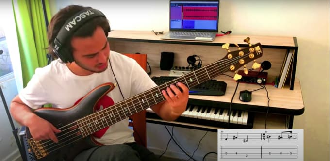 Gig Preview - Record your pro session bass player on rock, pop jazz, etc