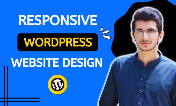 Gig Preview - Develop responsive wordpress website design or blog website