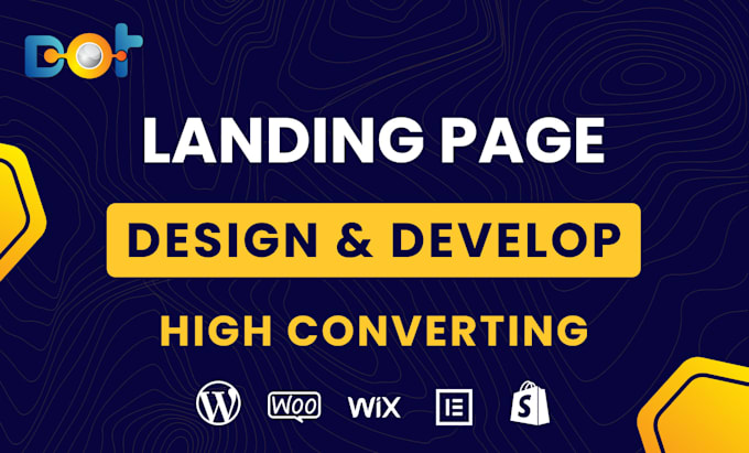 Gig Preview - Our agency will create professional high converting landing page