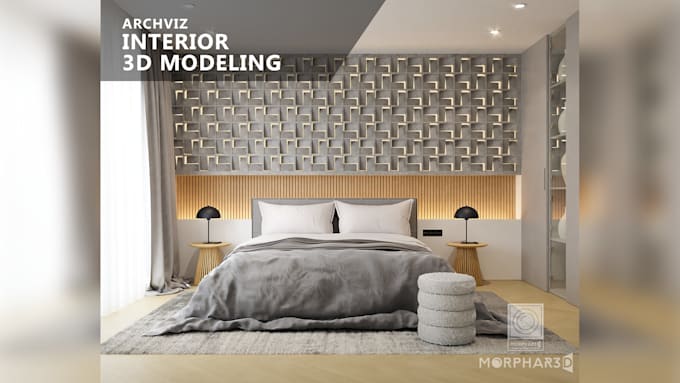 Gig Preview - Create interior 3d models and renderings