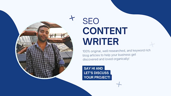 Gig Preview - Be your SEO blog and content writer on technology, saas, and blockchain topics