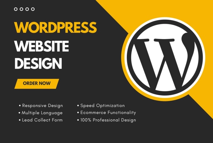 Gig Preview - Create wordpress website or ecommerce website or redesign your old website