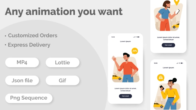 Bestseller - create lottie and GIF animations for your web and mobile app