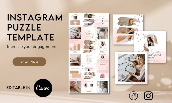 Bestseller - design a customized instagram puzzle feed