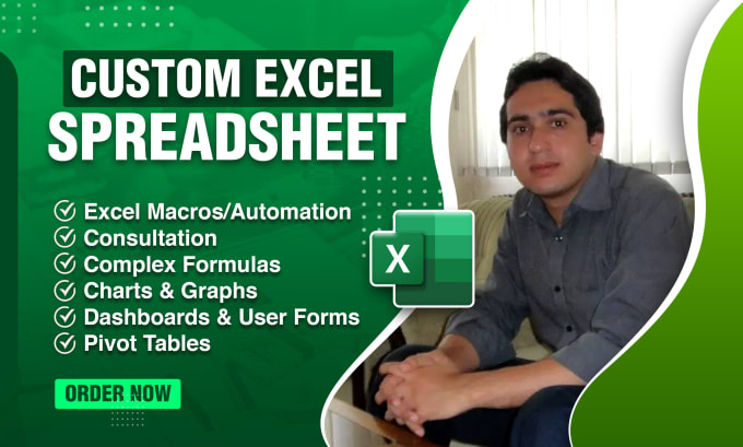 Bestseller - build custom excel spread sheet using macro and vba