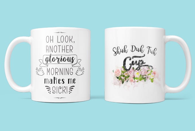 Gig Preview - Create awesome mug designs