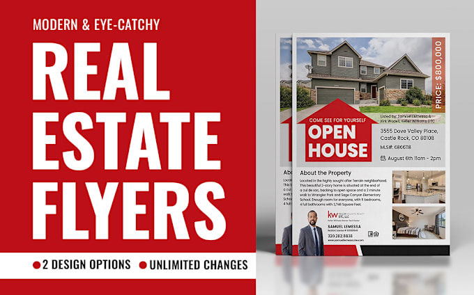 Gig Preview - Create modern real estate flyer design and business flyer design within 6 hours