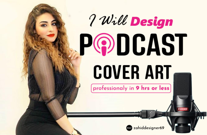 Gig Preview - Design a professional podcast cover art