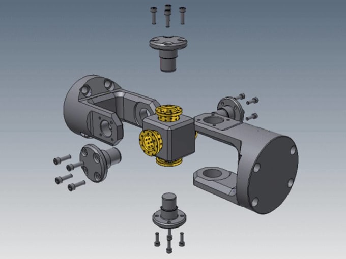 Gig Preview - Create 2d and 3d model, mechanical engineering drawing