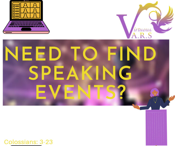 Gig Preview - Research speaking events and conferences for any topic