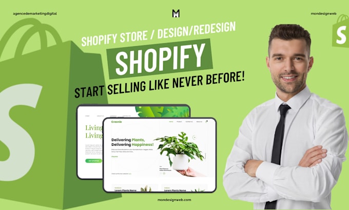 Gig Preview - Build your unique and highly profitable shopify store