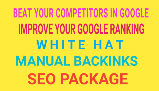 Gig Preview - Provide SEO service to get top rank on google