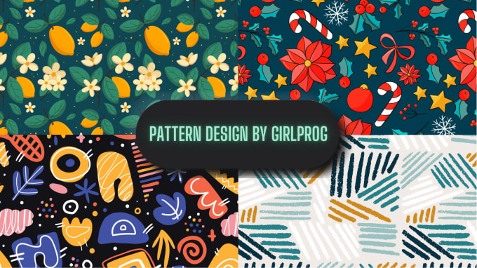 Gig Preview - Do cartoonish pattern design for print