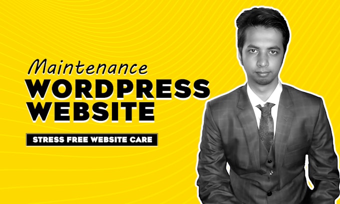 Bestseller - provide wordpress website maintenance, update, support and help for your site