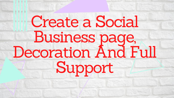 Gig Preview - Create and manage your social business page