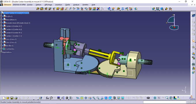 Gig Preview - Do 3d cad ,assembling , analysis ,draft parts on  catia v5