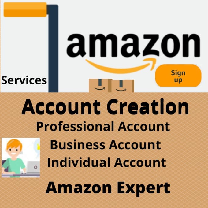 Gig Preview - Create amazon seller central, individual or professional account